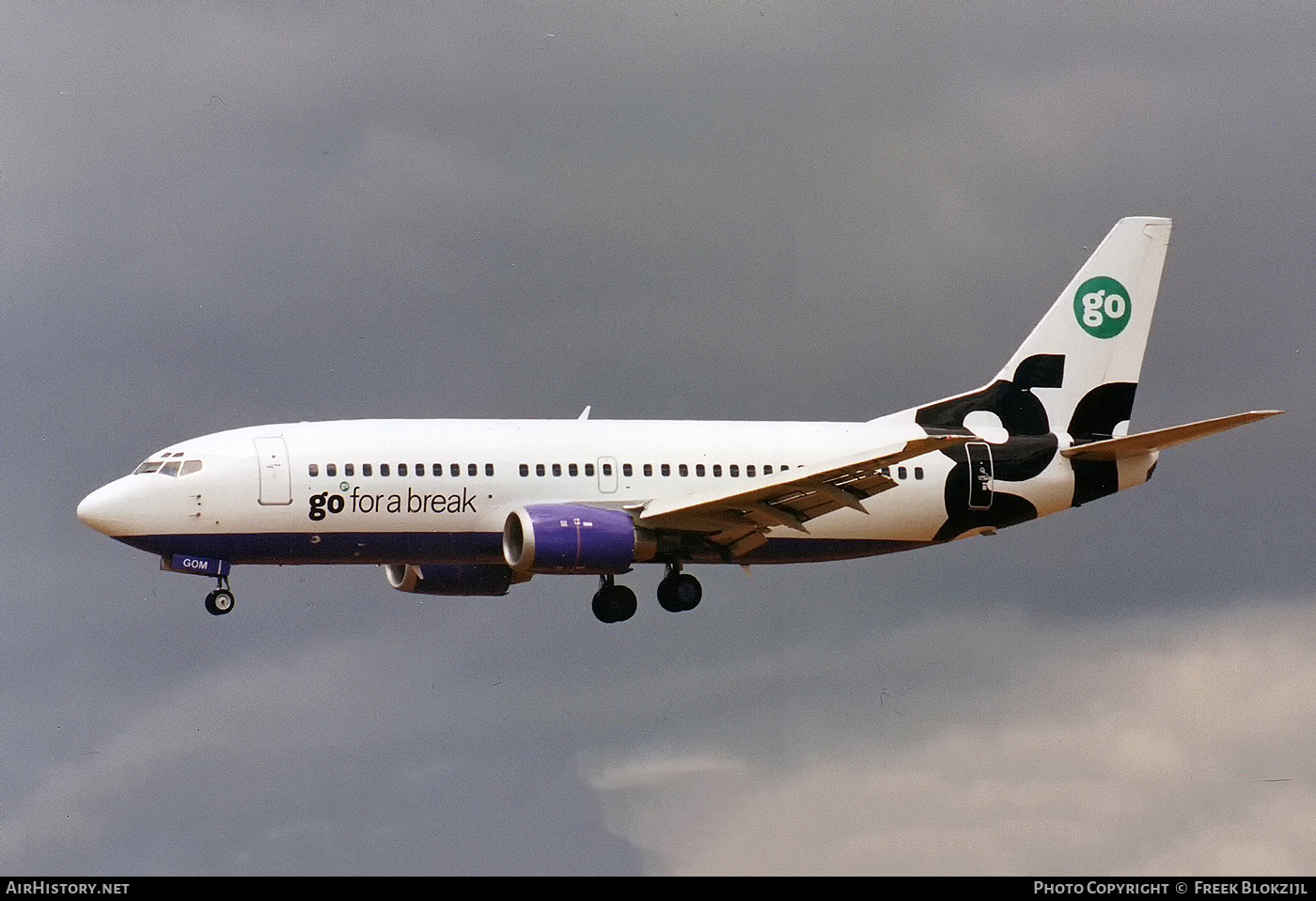 Aircraft Photo of G-IGOM | Boeing 737-36N | Go Fly | AirHistory.net #429265