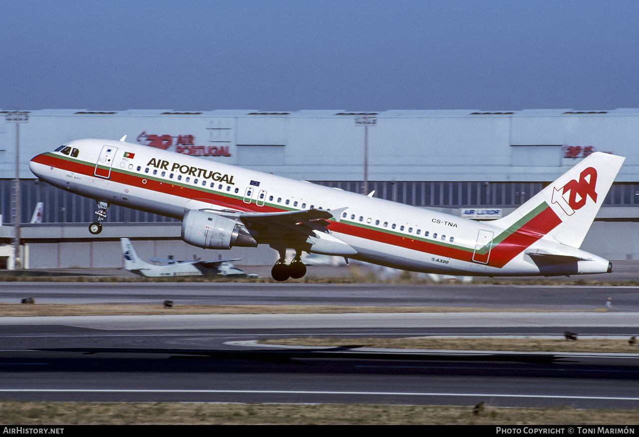Aircraft Photo of CS-TNA | Airbus A320-211 | TAP Air Portugal | AirHistory.net #429278
