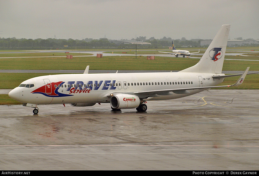 Aircraft Photo of OK-TVP | Boeing 737-8K5 | Travel Service | AirHistory.net #429282