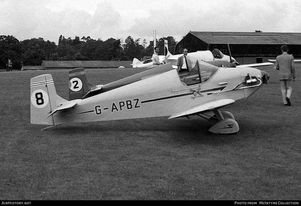 Aircraft Photo of G-APBZ | Druine D-31 Turbulent | AirHistory.net #429284