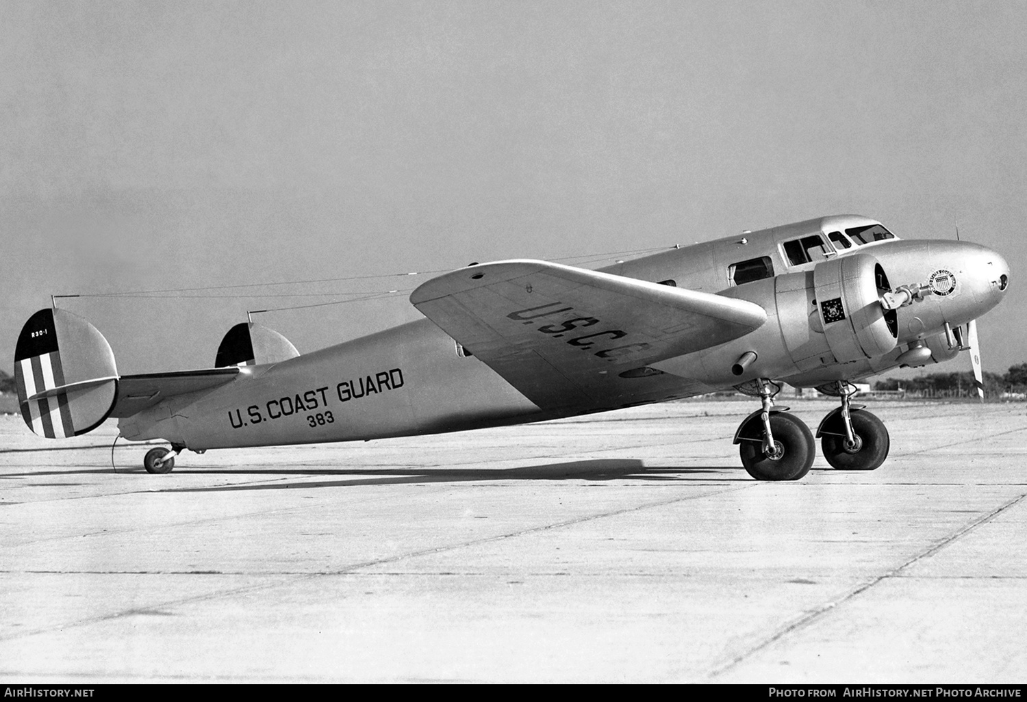 Aircraft Photo of 383 | Lockheed R3O-1 Electra | USA - Coast Guard | AirHistory.net #429289