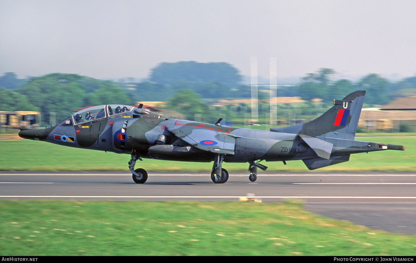 Aircraft Photo of ZD993 | Hawker Siddeley Harrier T4 | UK - Air Force | AirHistory.net #429294