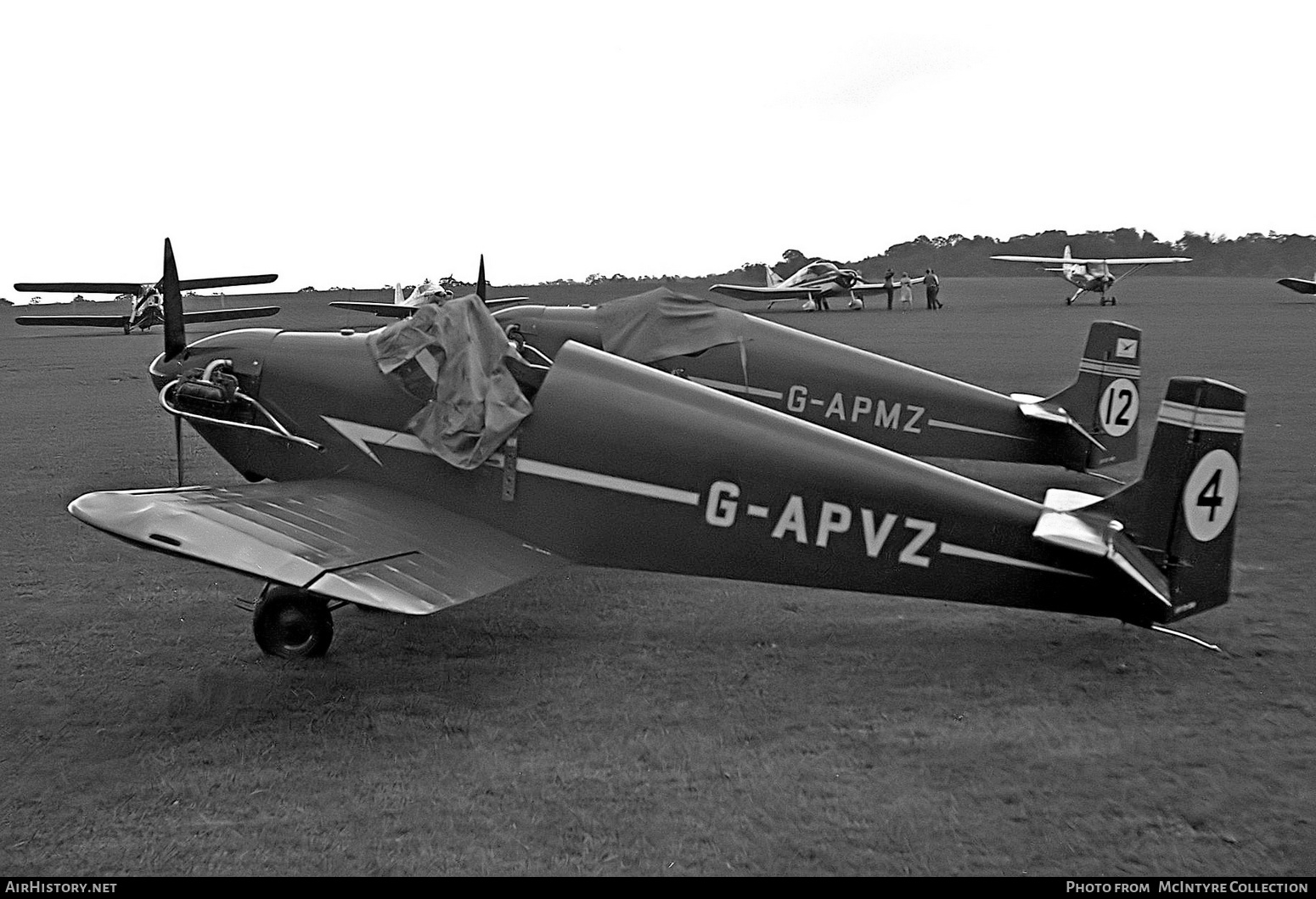 Aircraft Photo of G-APVZ | Druine D-31 Turbulent | AirHistory.net #429297