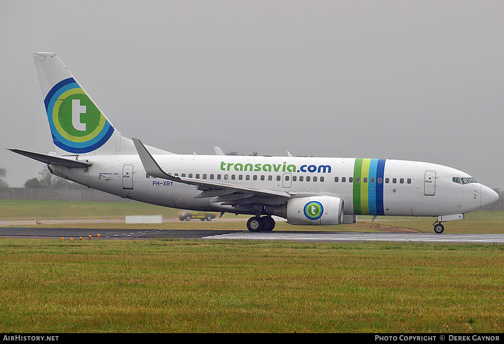 Aircraft Photo of PH-XRY | Boeing 737-7K2 | Transavia | AirHistory.net #429300