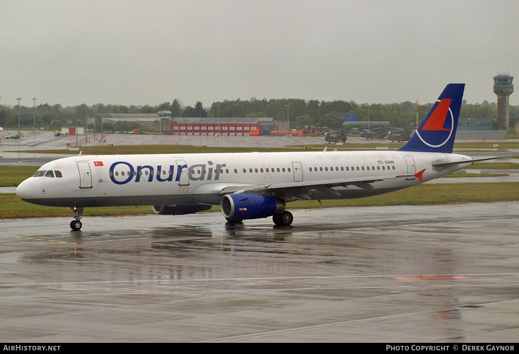 Aircraft Photo of TC-OAN | Airbus A321-231 | Onur Air | AirHistory.net #429308