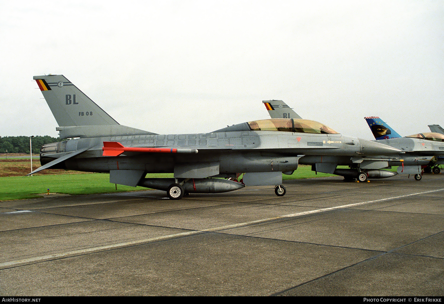 Aircraft Photo of FB08 | General Dynamics F-16B Fighting Falcon | Belgium - Air Force | AirHistory.net #429310