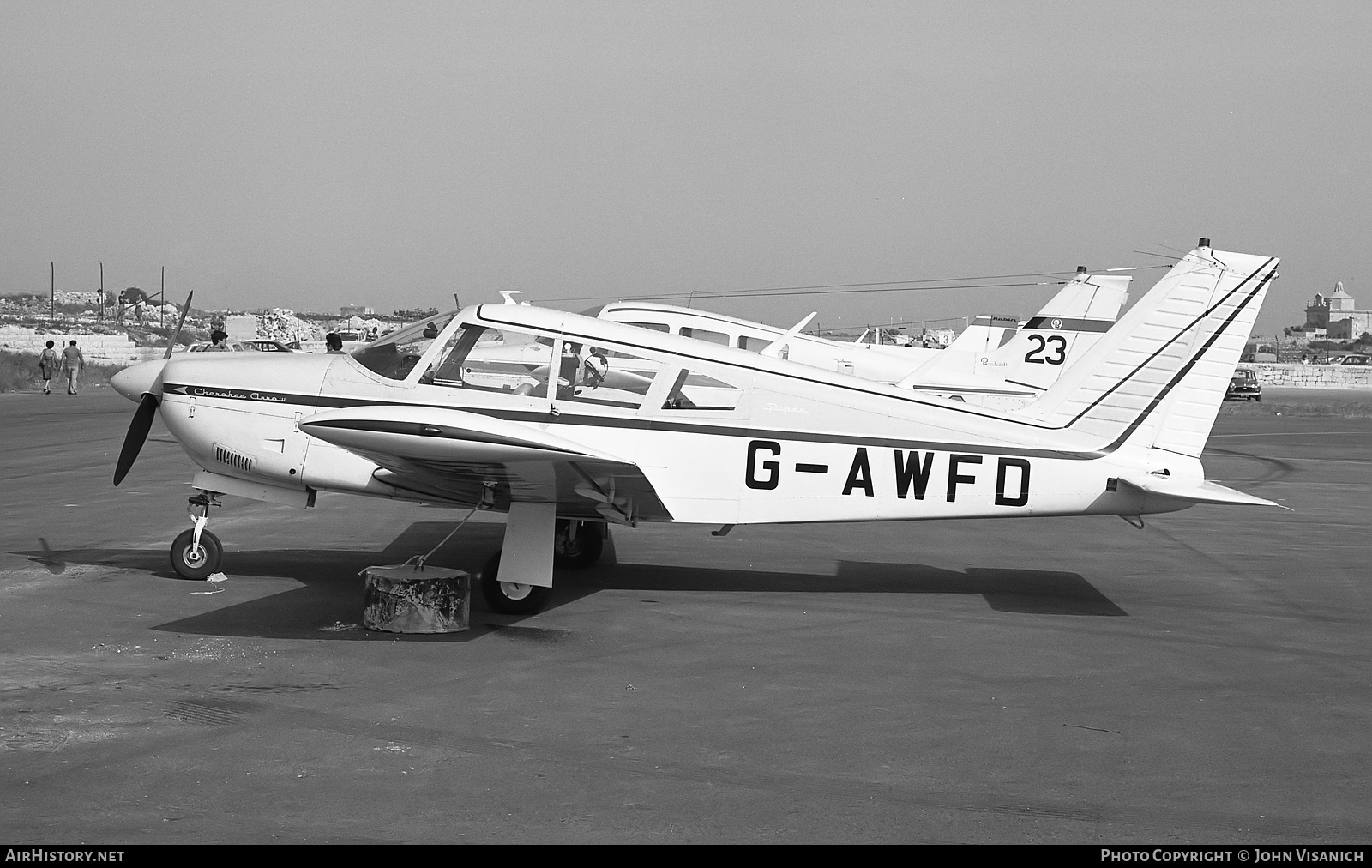 Aircraft Photo of G-AWFD | Piper PA-28R-180 Cherokee Arrow | AirHistory.net #429321