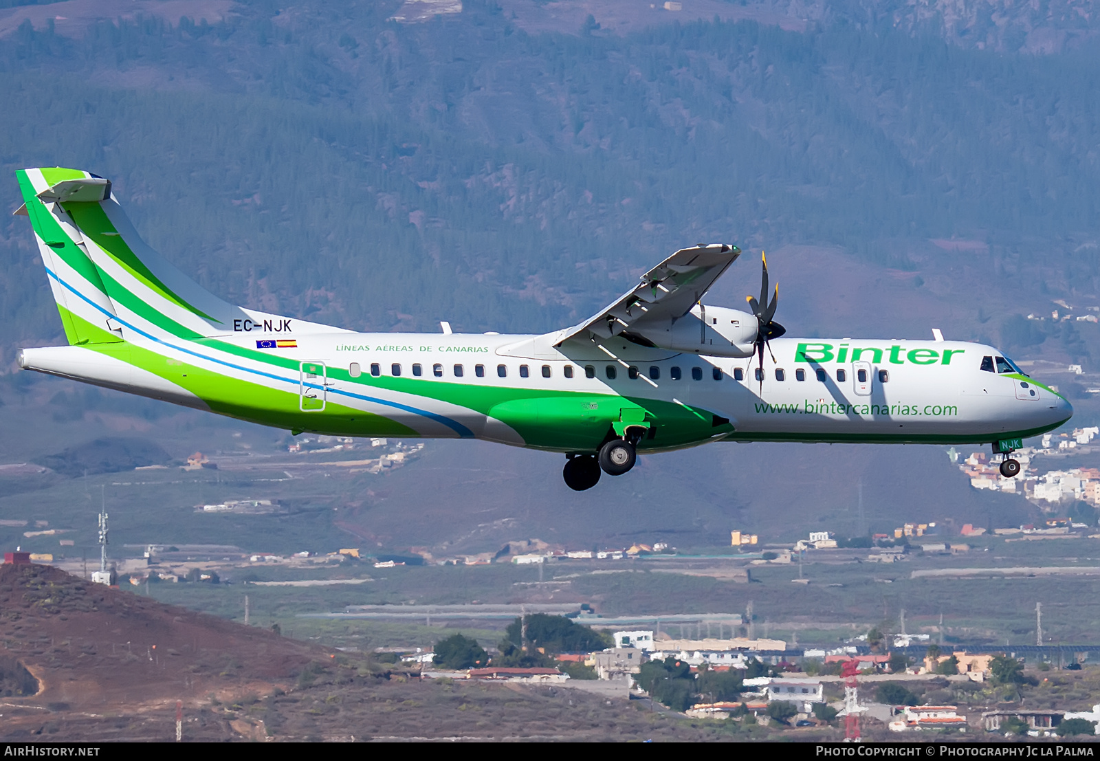 Aircraft Photo of EC-NJK | ATR ATR-72-600 (ATR-72-212A) | Binter Canarias | AirHistory.net #429327
