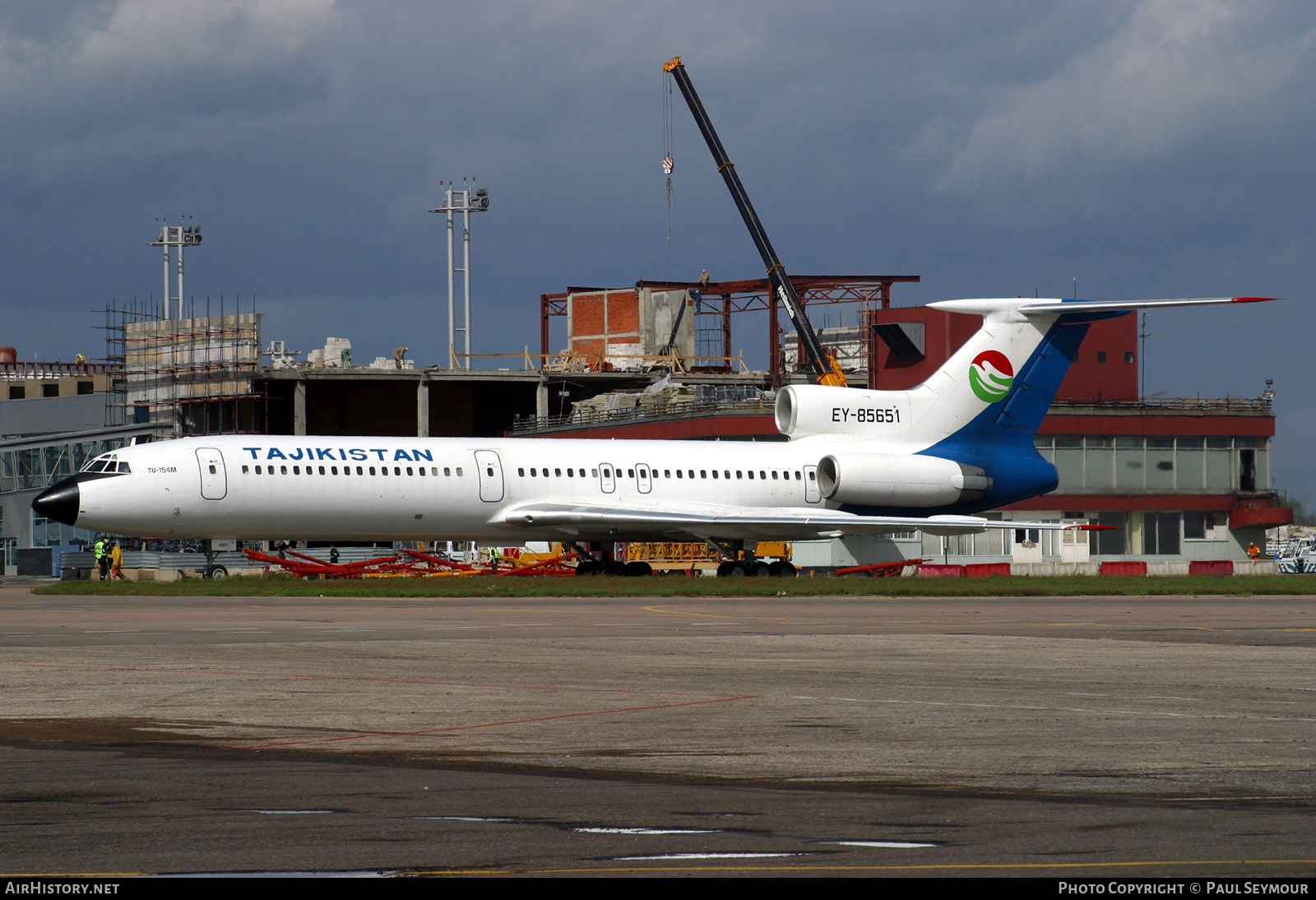 Aircraft Photo of EY-85651 | Tupolev Tu-154M | Tajikistan Airlines | AirHistory.net #429371