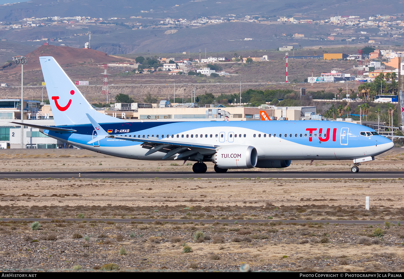 Aircraft Photo of D-AMAB | Boeing 737-8 Max 8 | TUI | AirHistory.net #429416
