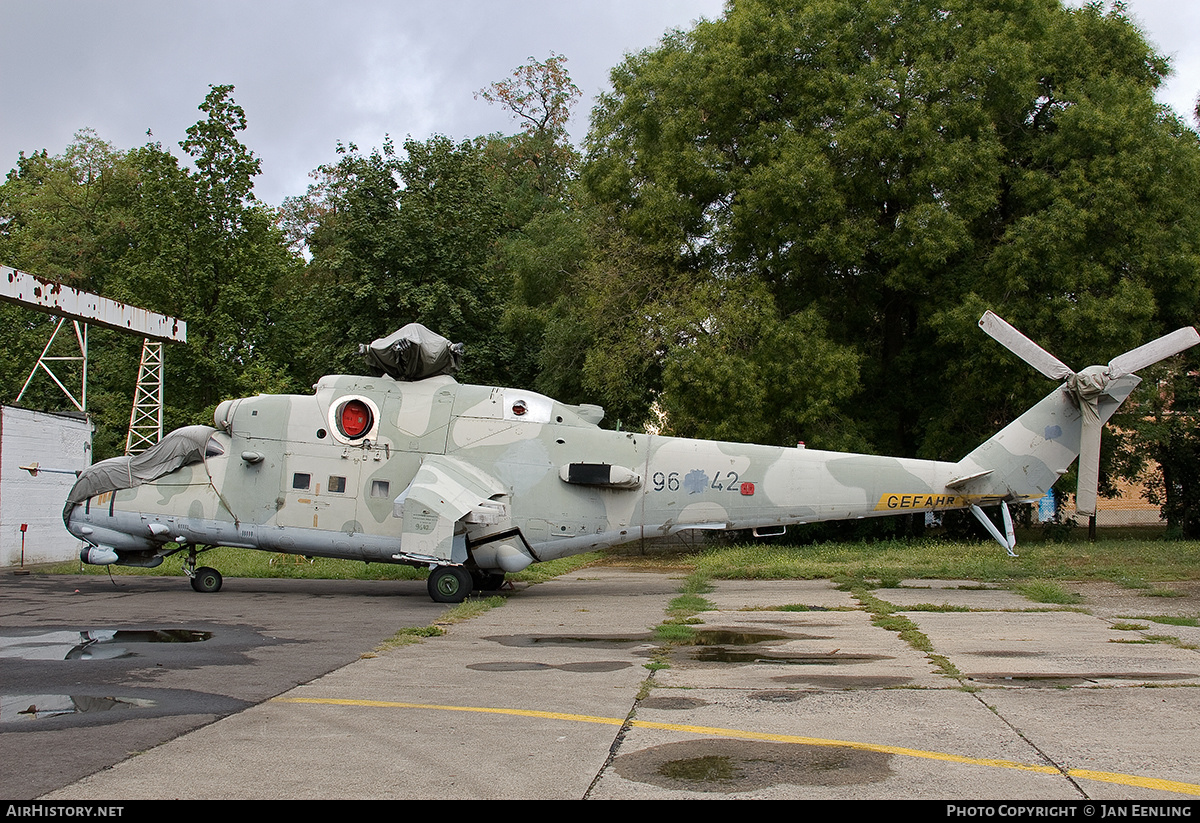 Aircraft Photo of 9642 | Mil Mi-24D | Germany - Air Force | AirHistory.net #429421