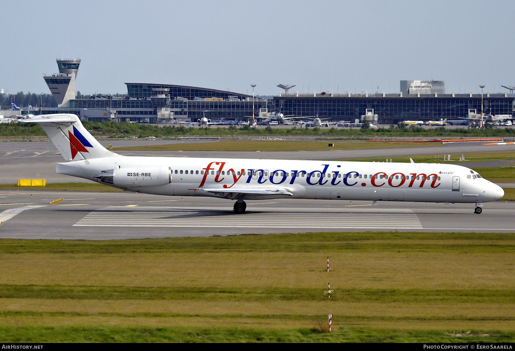 Aircraft Photo of SE-RBE | McDonnell Douglas MD-82 (DC-9-82) | FlyNordic | AirHistory.net #429423