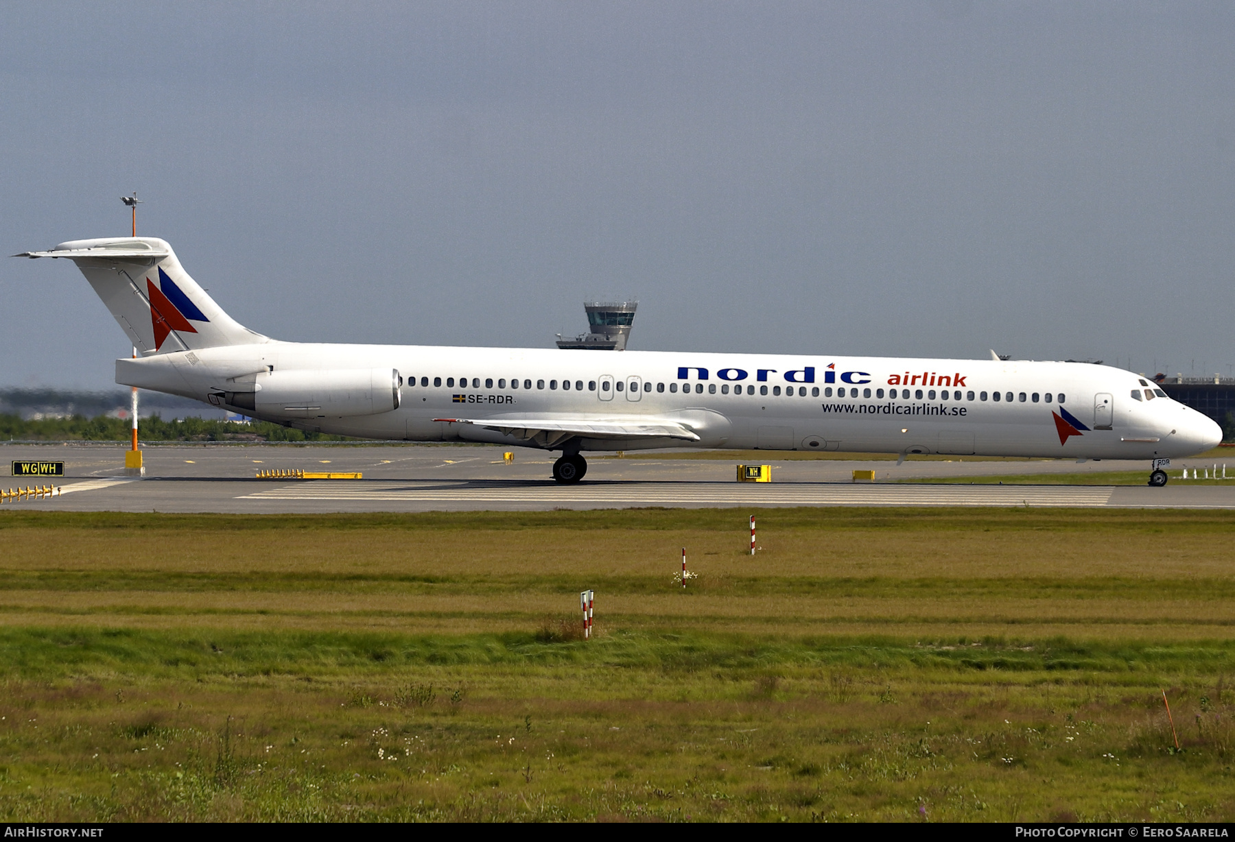 Aircraft Photo of SE-RDR | McDonnell Douglas MD-82 (DC-9-82) | Nordic Airlink | AirHistory.net #429425