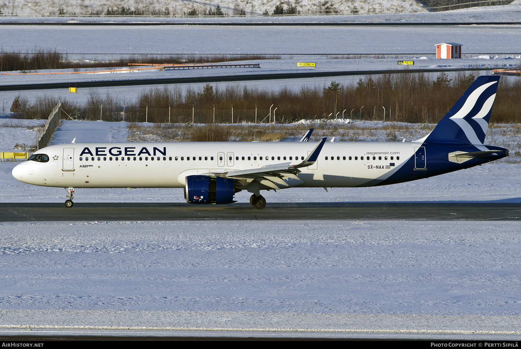 Aircraft Photo of SX-NAA | Airbus A321-271NX | Aegean Airlines | AirHistory.net #429427