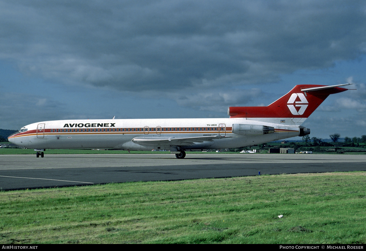 Aircraft Photo of YU-AKH | Boeing 727-2L8/Adv | Aviogenex | AirHistory.net #429430