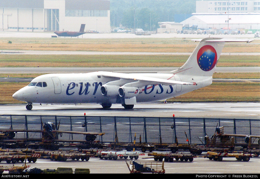 Aircraft Photo of HB-IYY | BAE Systems Avro 146-RJ100 | Crossair | AirHistory.net #429433