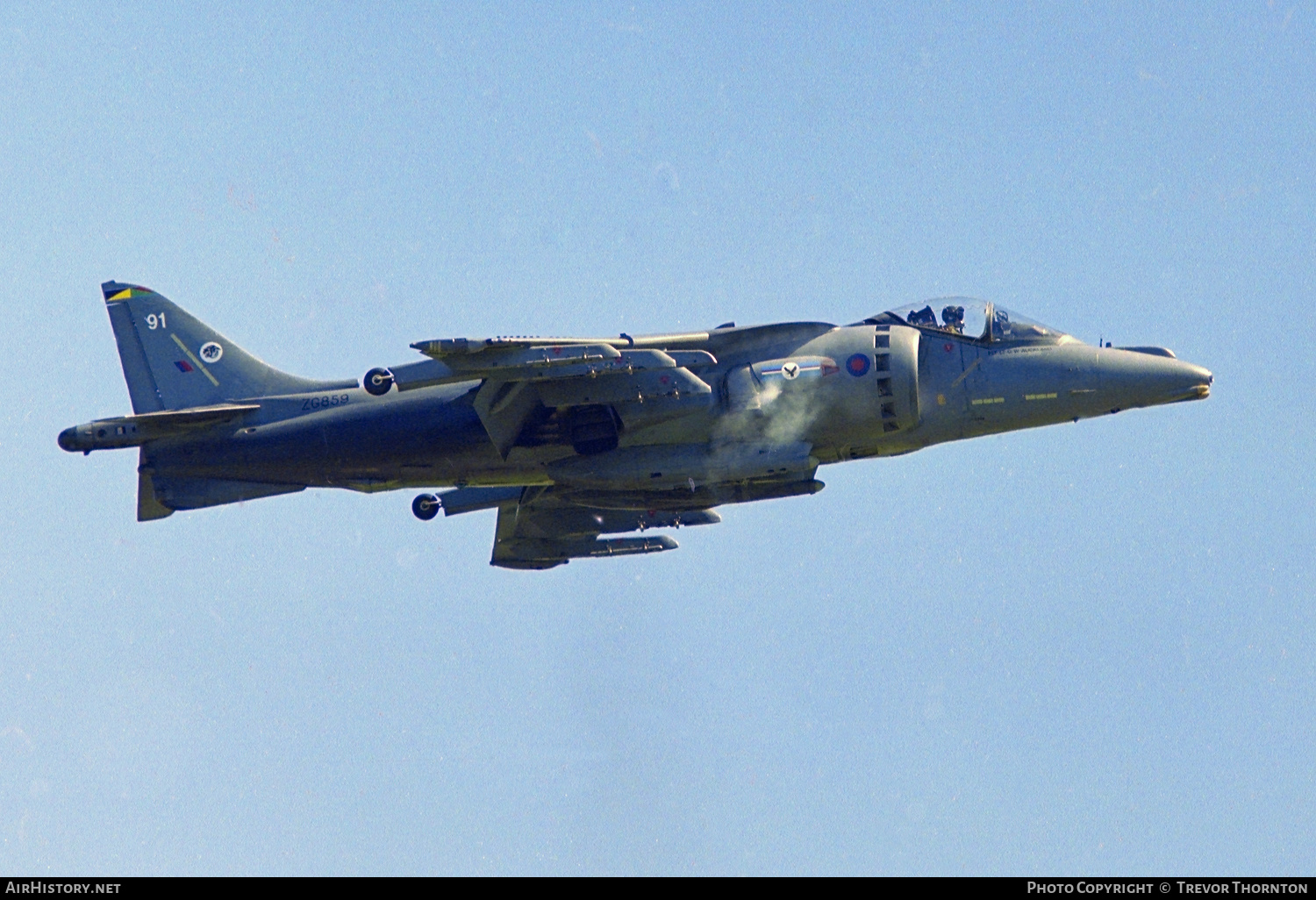Aircraft Photo of ZG859 | British Aerospace Harrier GR7 | UK - Air Force | AirHistory.net #429446