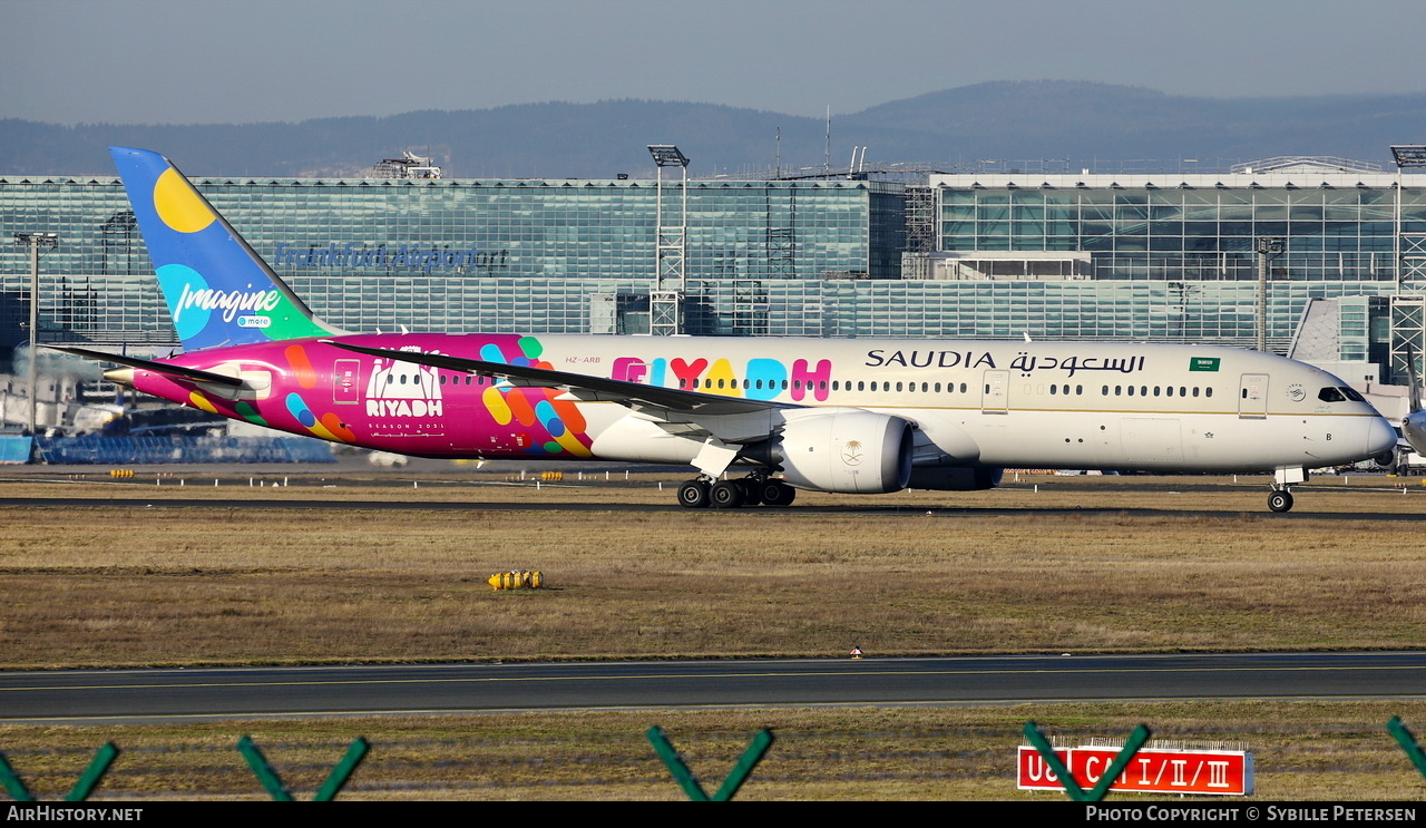 Aircraft Photo of HZ-ARB | Boeing 787-9 Dreamliner | Saudia - Saudi Arabian Airlines | AirHistory.net #429456