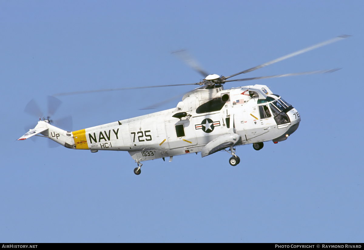 Aircraft Photo of 151533 | Sikorsky SH-3G Sea King (S-61B) | USA - Navy | AirHistory.net #429460