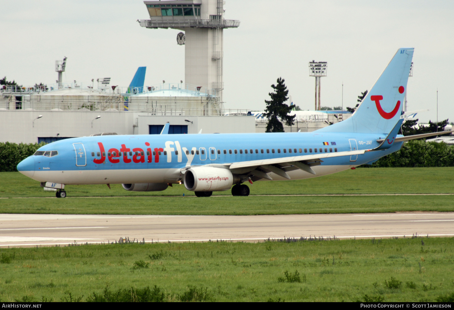 Aircraft Photo of OO-JAF | Boeing 737-8K5 | Jetairfly | AirHistory.net #429485