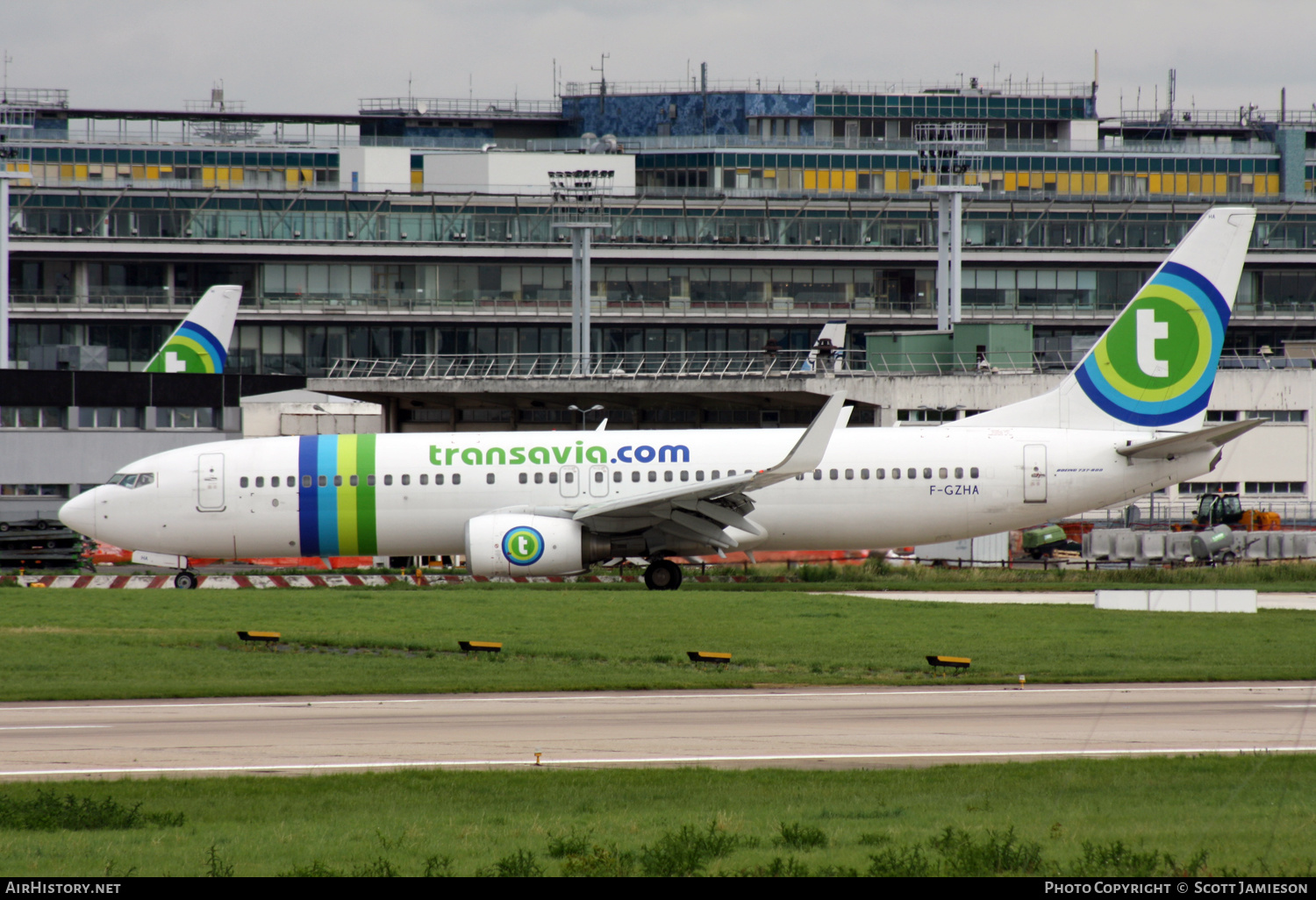 Aircraft Photo of F-GZHA | Boeing 737-8GJ | Transavia | AirHistory.net #429486