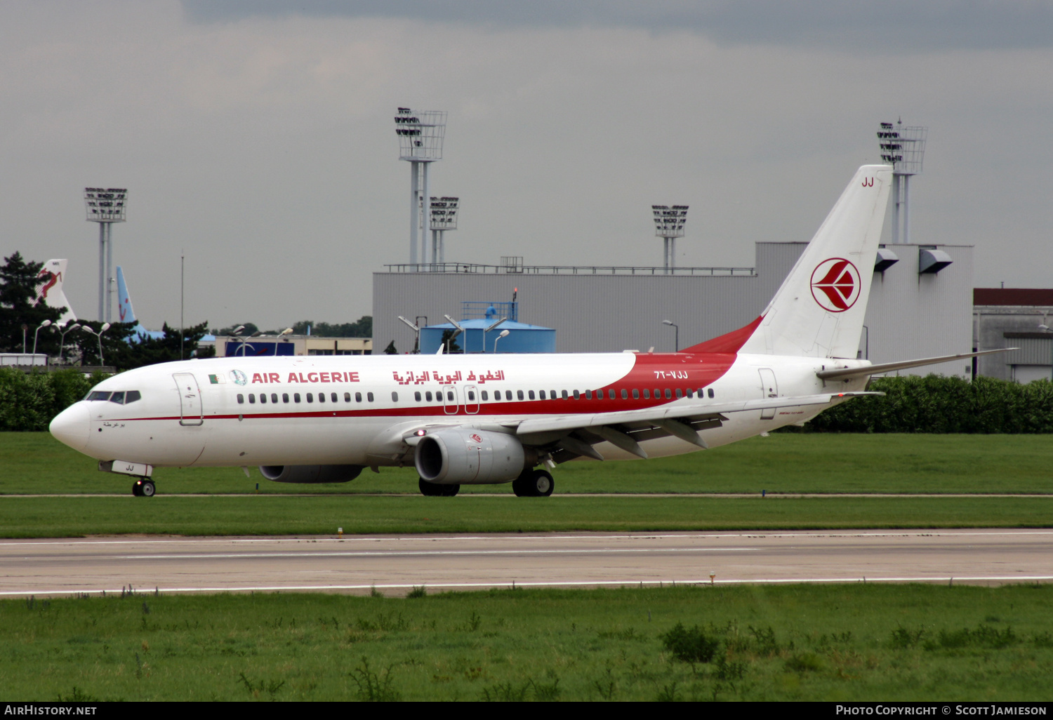 Aircraft Photo of 7T-VJJ | Boeing 737-8D6 | Air Algérie | AirHistory.net #429492