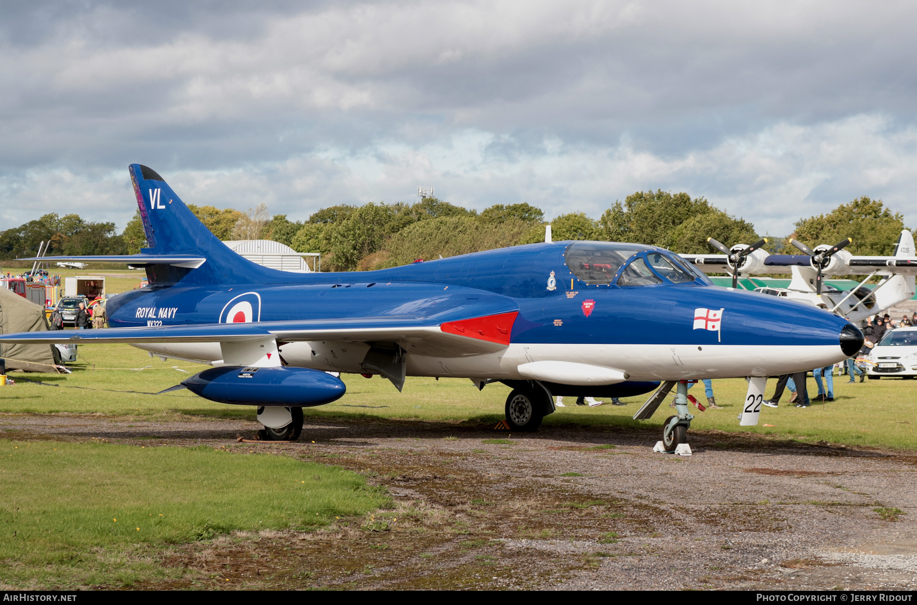 Aircraft Photo of G-BZSE / WV322 | Hawker Hunter T8B | UK - Navy | AirHistory.net #429495