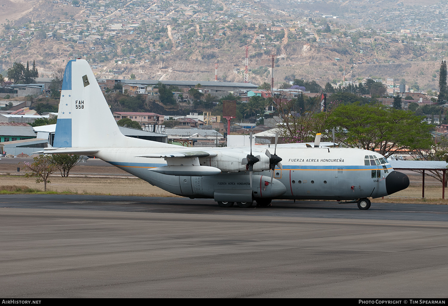 Aircraft Photo of 558 | Lockheed C-130A Hercules (L-182) | Honduras - Air Force | AirHistory.net #429513