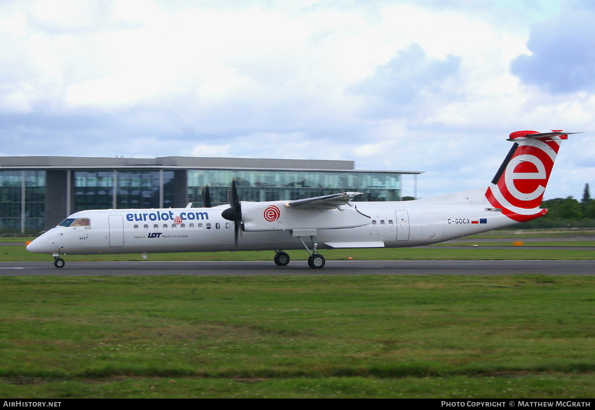 Aircraft Photo of C-GCOX | Bombardier DHC-8-402 Dash 8 | EuroLOT | AirHistory.net #429526
