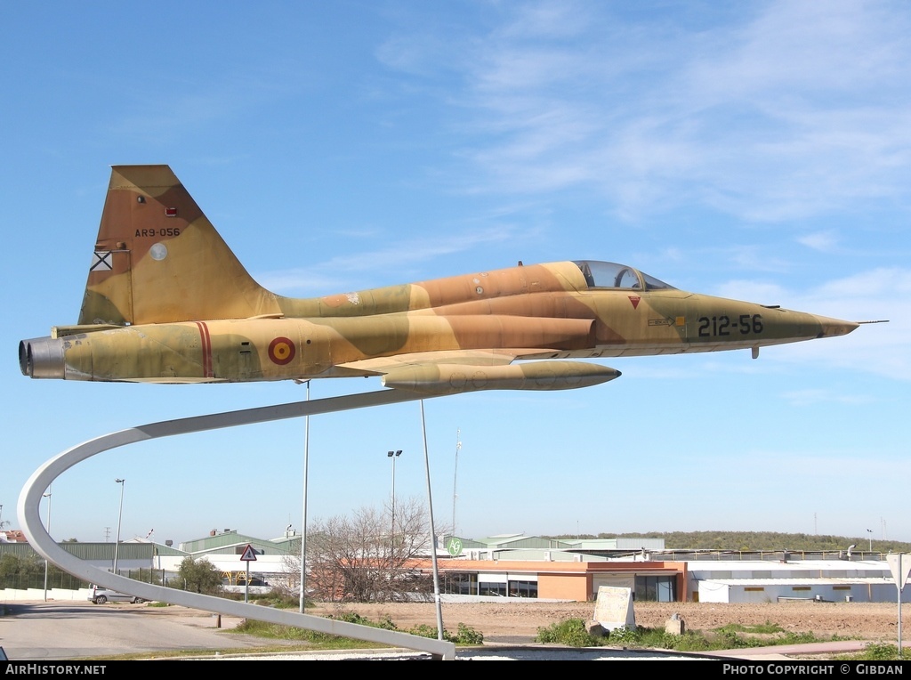 Aircraft Photo of AR9-056 | Northrop SRF-5A Freedom Fighter | Spain - Air Force | AirHistory.net #429532