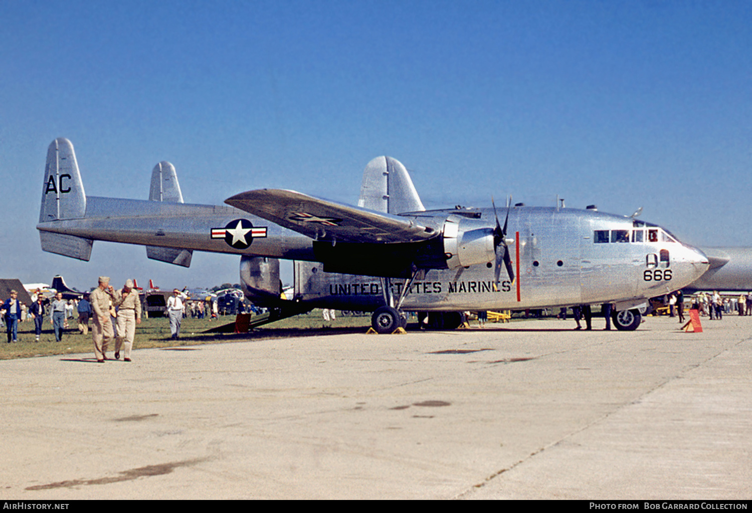 Aircraft Photo of 131666 | Fairchild R4Q-2 Flying Boxcar | USA - Marines | AirHistory.net #429540