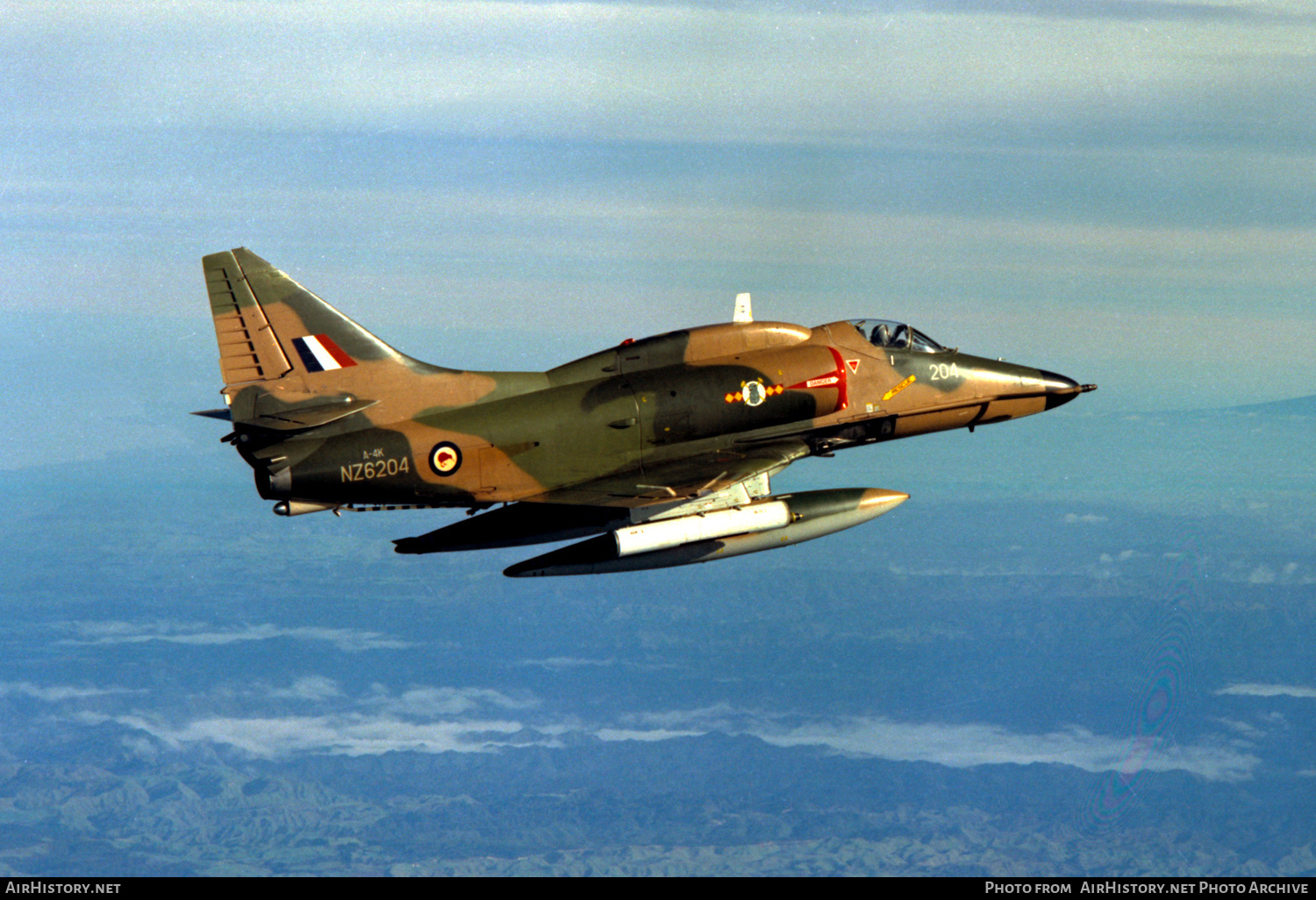 Aircraft Photo of NZ6204 | Douglas A-4K Skyhawk | New Zealand - Air Force | AirHistory.net #429546