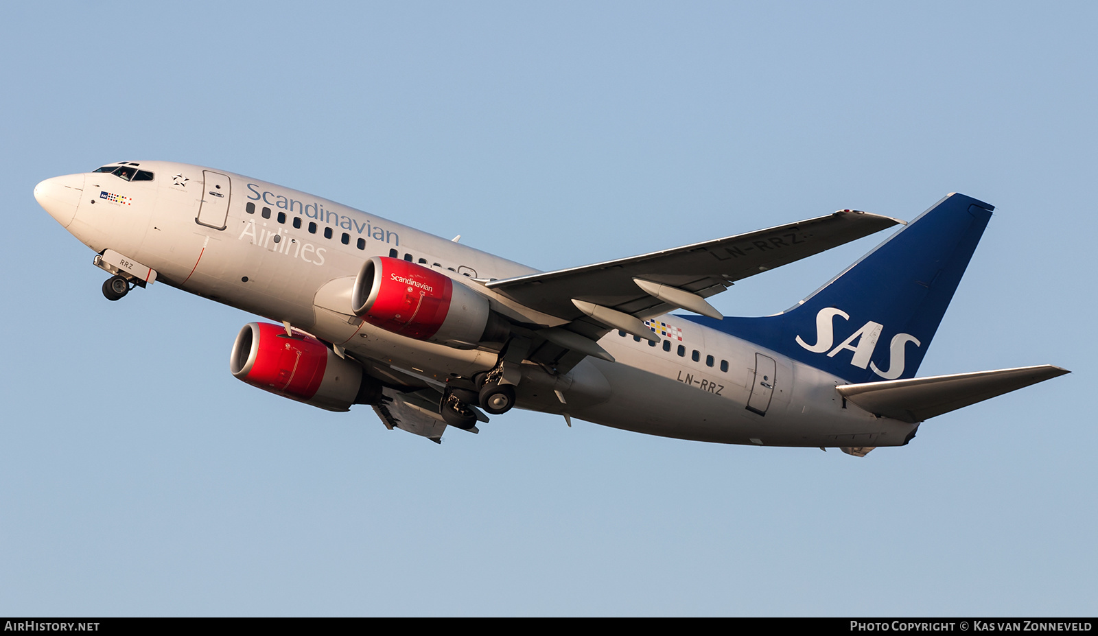 Aircraft Photo of LN-RRZ | Boeing 737-683 | Scandinavian Airlines - SAS | AirHistory.net #429577