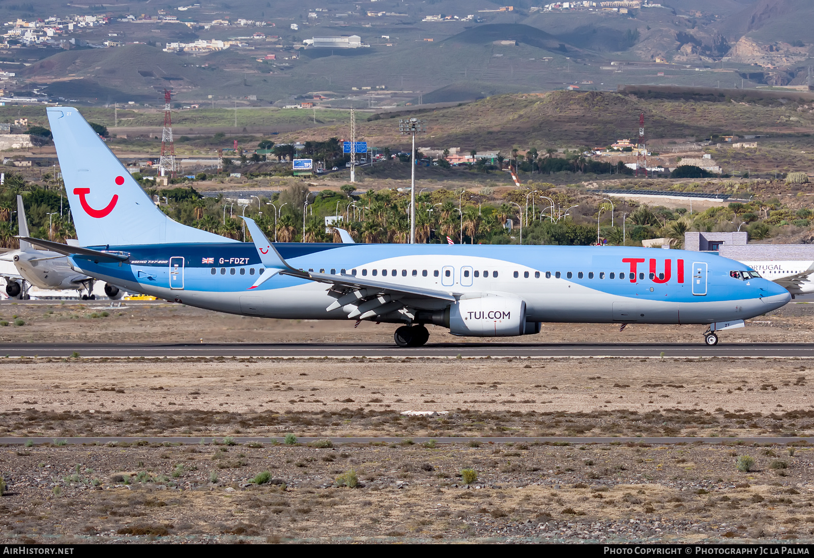 Aircraft Photo of G-FDZT | Boeing 737-8K5 | TUI | AirHistory.net #429595
