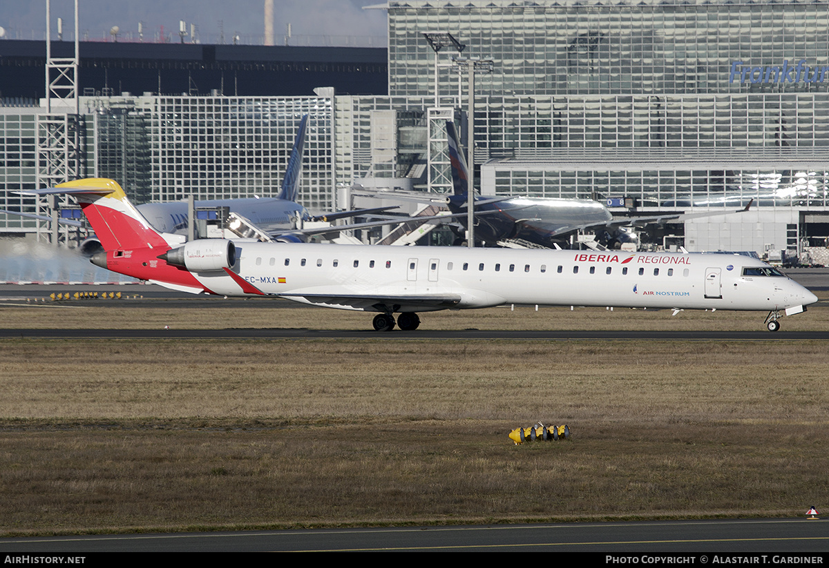 Aircraft Photo of EC-MXA | Bombardier CRJ-1000 (CL-600-2E25) | Iberia Regional | AirHistory.net #429597