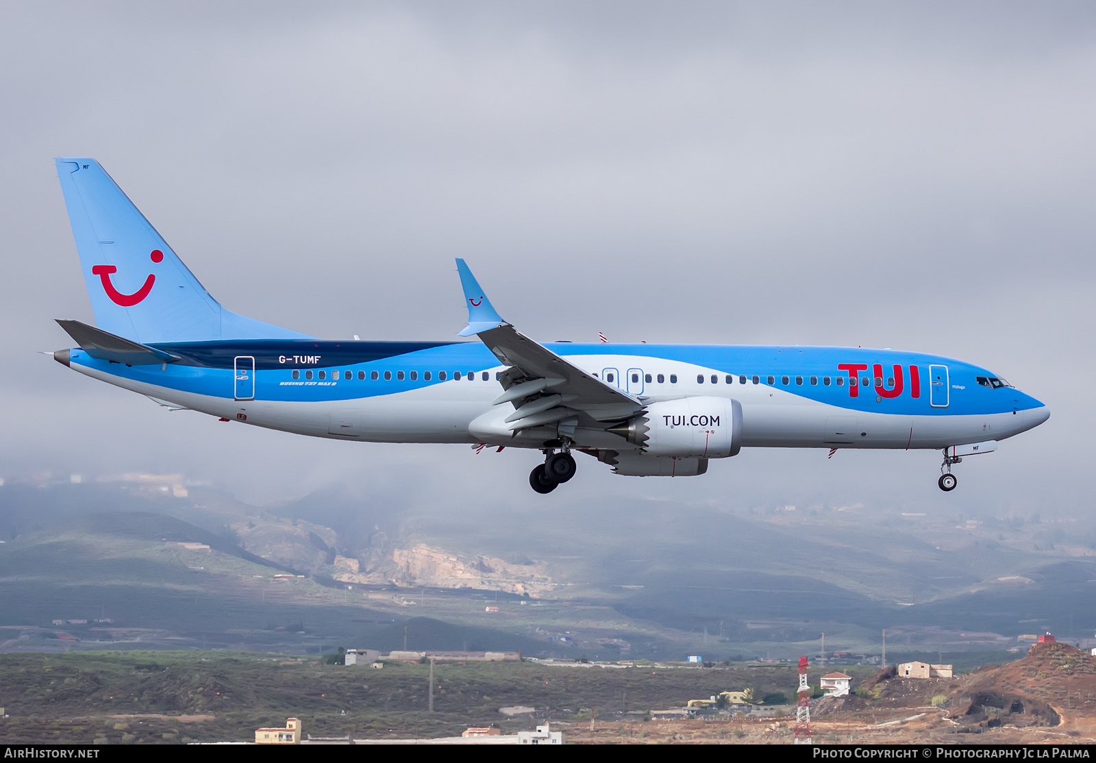 Aircraft Photo of G-TUMF | Boeing 737-8 Max 8 | TUI | AirHistory.net #429615