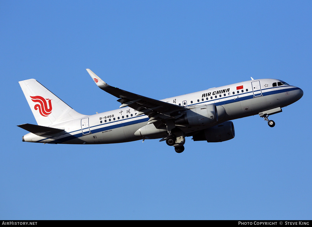Aircraft Photo of B-6468 | Airbus A319-115 | Air China | AirHistory.net #429627