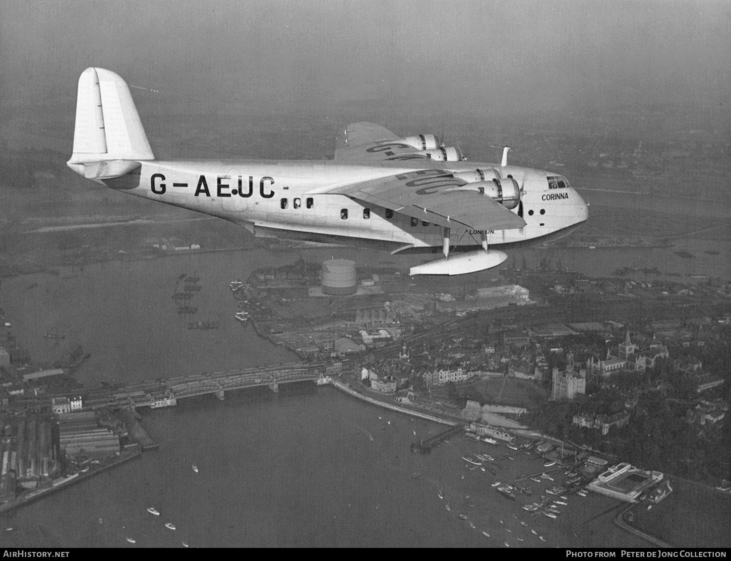 Aircraft Photo of G-AEUC | Short S-23 Empire | Imperial Airways | AirHistory.net #429628