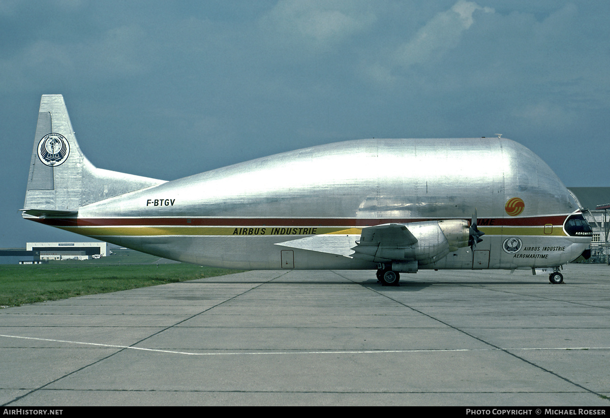 Aircraft Photo of F-BTGV | Aero Spacelines 377SGT Super Guppy Turbine | Aéromaritime | AirHistory.net #429629