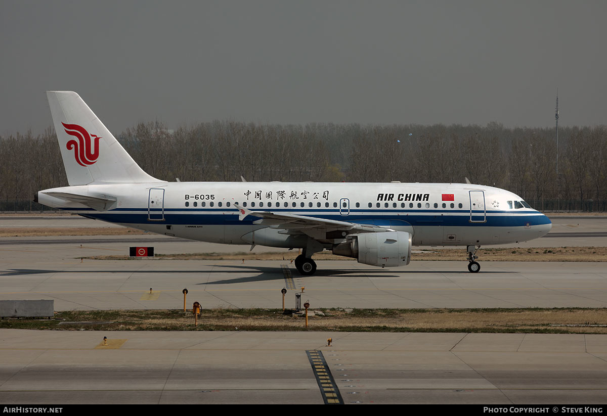 Aircraft Photo of B-6035 | Airbus A319-115 | Air China | AirHistory.net #429637