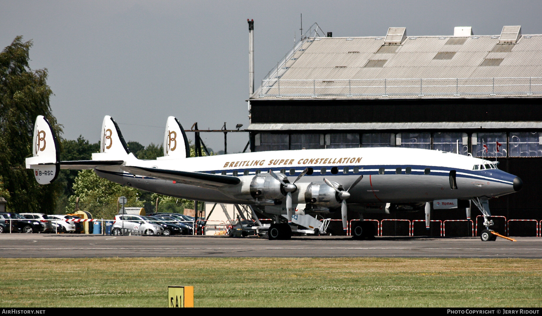 Aircraft Photo of HB-RSC | Lockheed L-1049F Super Constellation | Breitling | AirHistory.net #429638