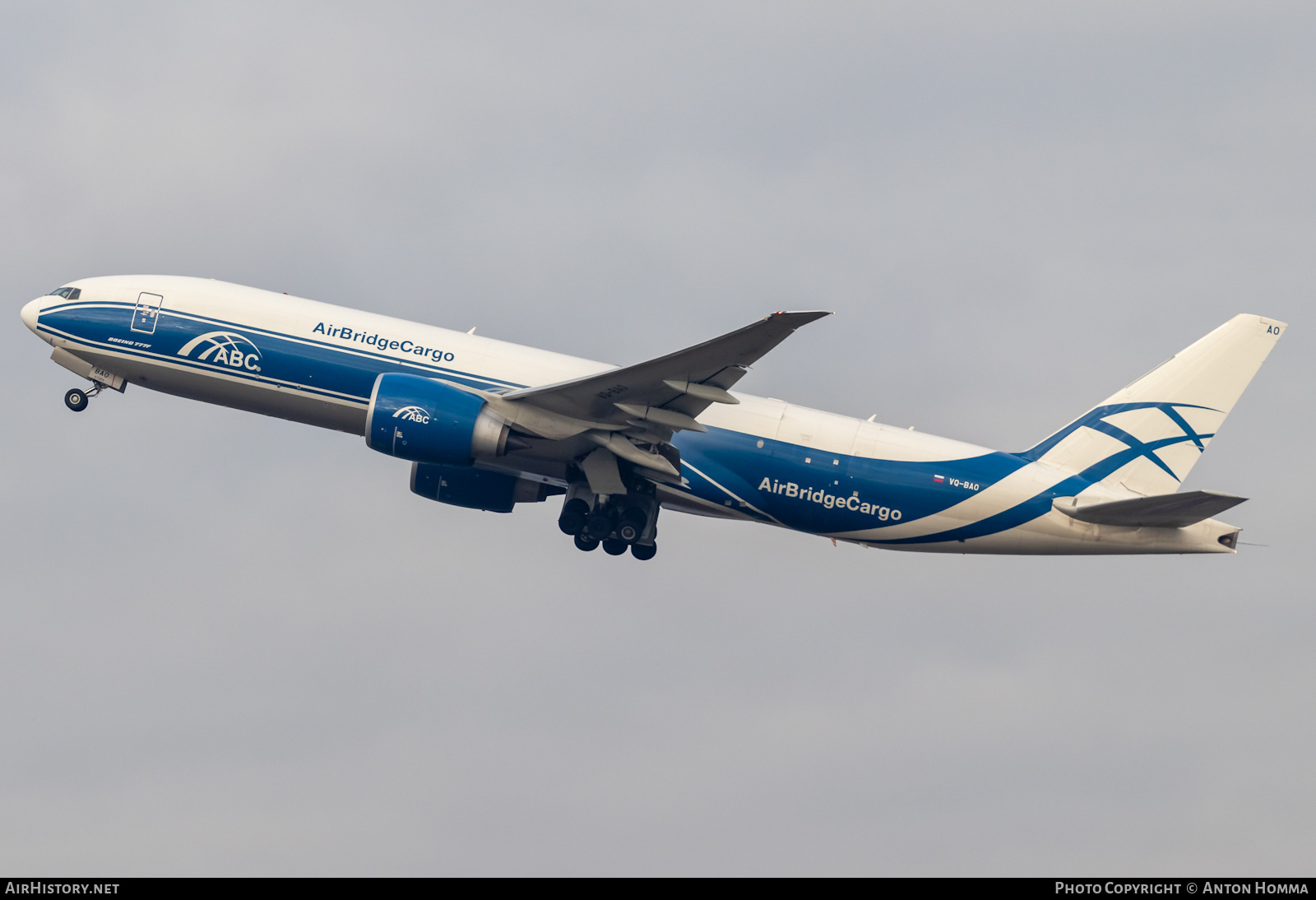 Aircraft Photo of VQ-BAO | Boeing 777-F | ABC - AirBridgeCargo Airlines | AirHistory.net #429653