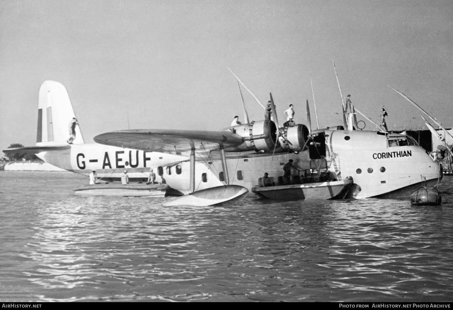 Aircraft Photo of G-AEUF | Short S-23 Empire | AirHistory.net #429659