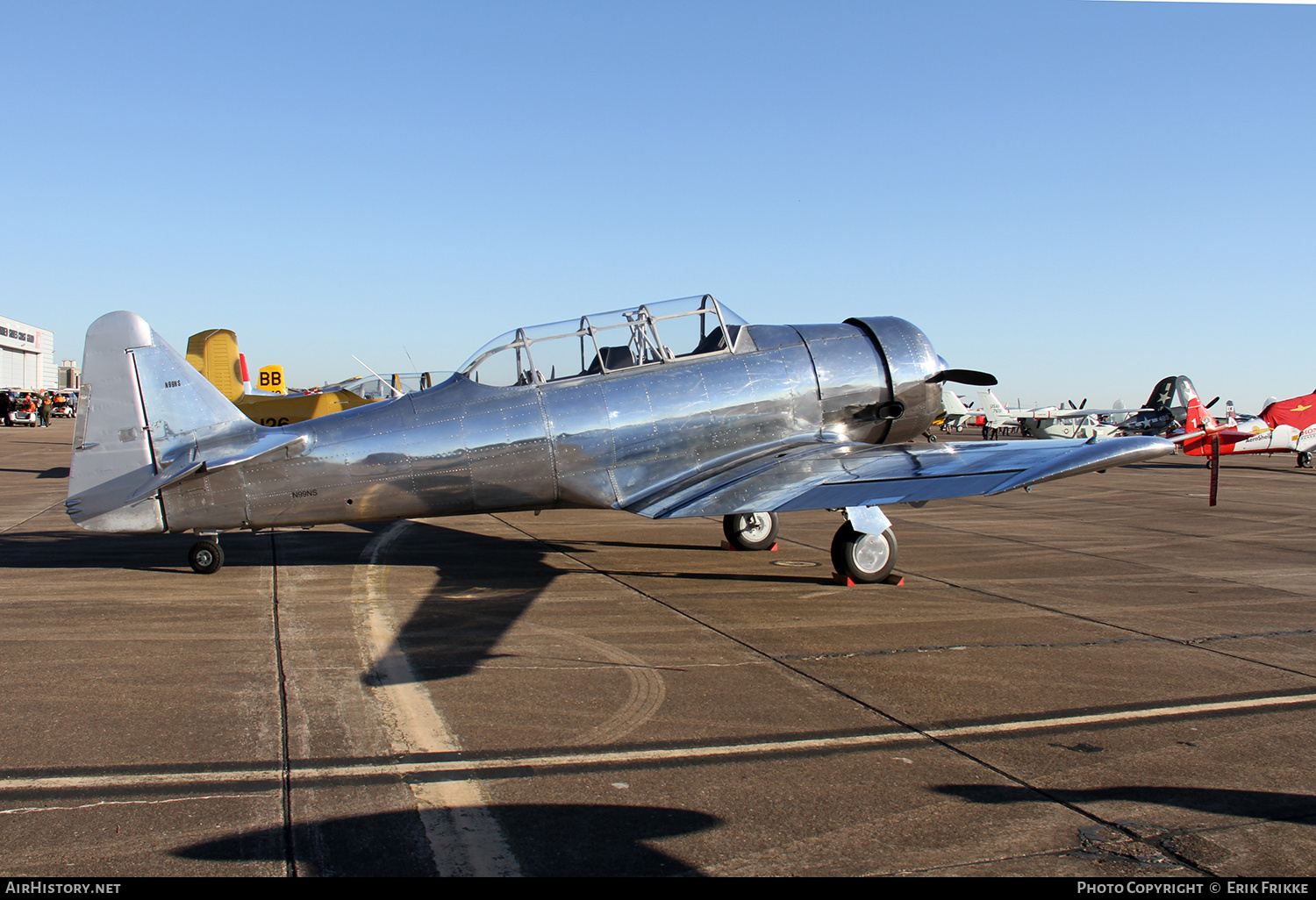 Aircraft Photo of N99NS | North American NA-66 Harvard II | AirHistory.net #429671