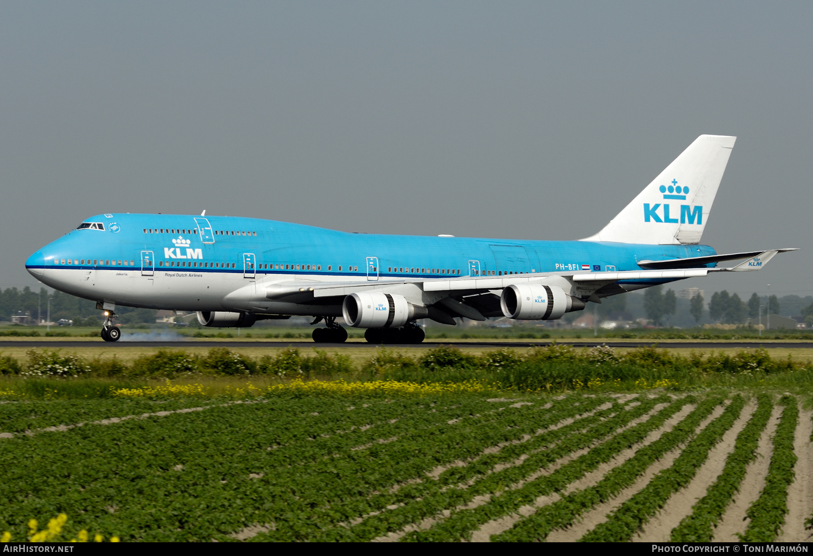 Aircraft Photo of PH-BFI | Boeing 747-406M | KLM - Royal Dutch Airlines | AirHistory.net #429675