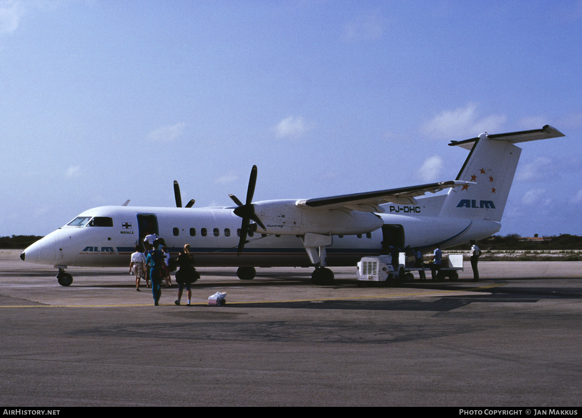 Aircraft Photo of PJ-DHC | De Havilland Canada DHC-8-301 Dash 8 | ALM Antillean Airlines | AirHistory.net #429677