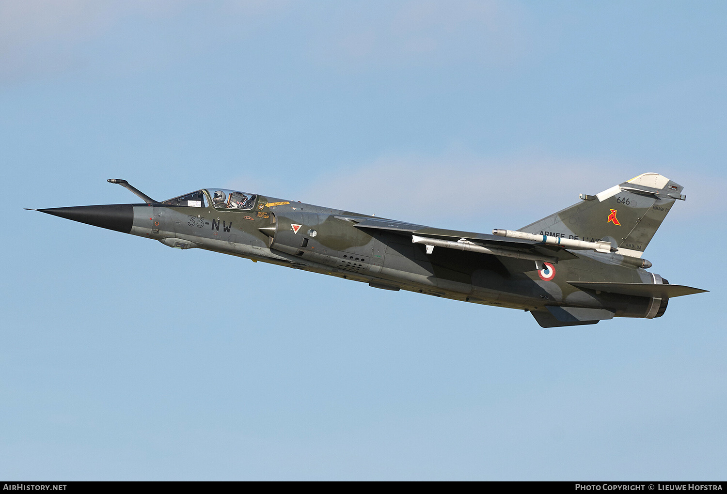 Aircraft Photo of 646 | Dassault Mirage F1CR | France - Air Force | AirHistory.net #429684