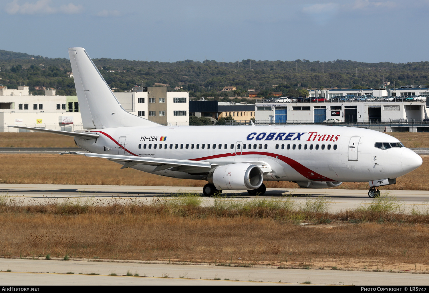 Aircraft Photo of YR-CBK | Boeing 737-382 | Cobrex Trans | AirHistory.net #429709
