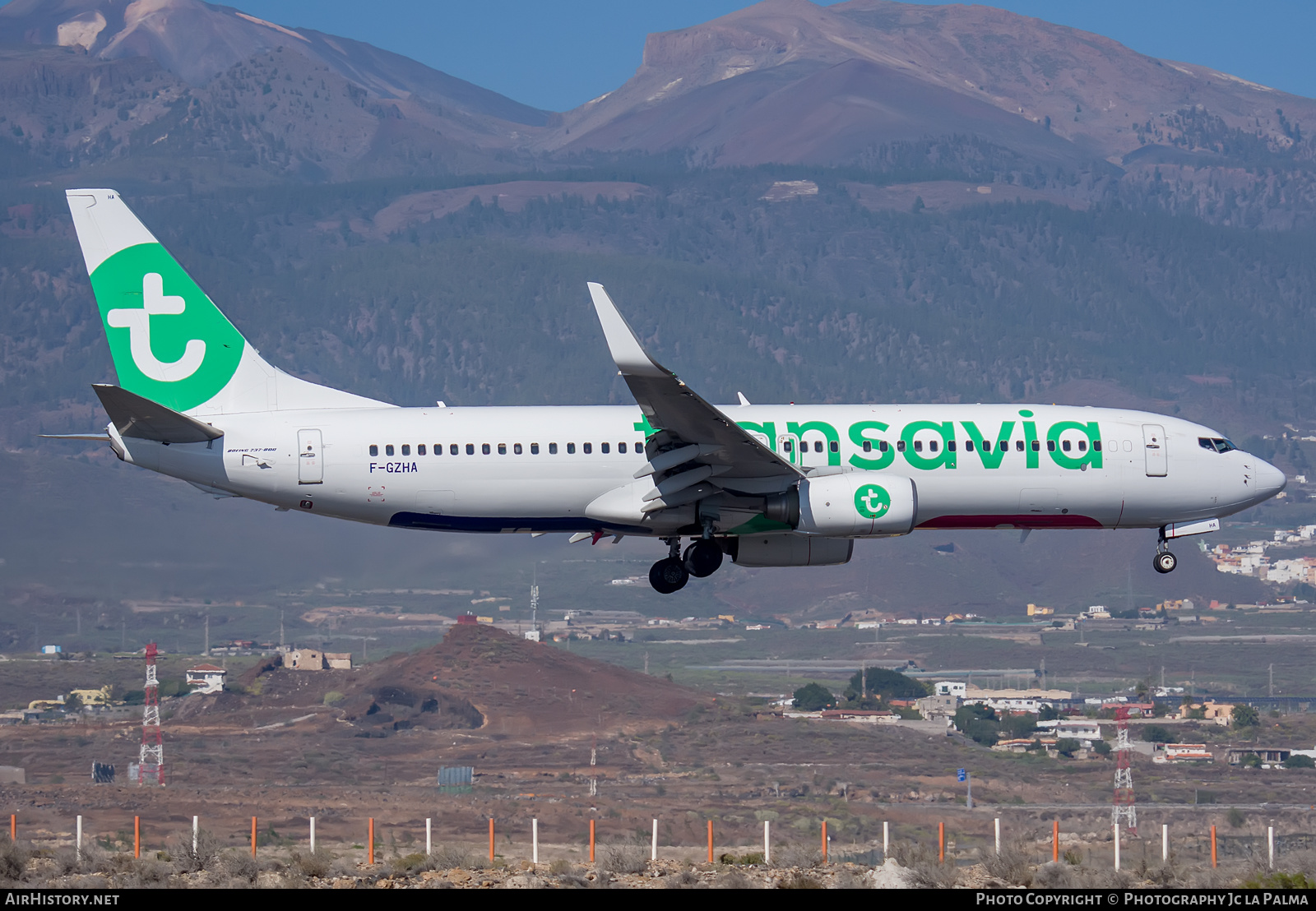 Aircraft Photo of F-GZHA | Boeing 737-8GJ | Transavia | AirHistory.net #429715