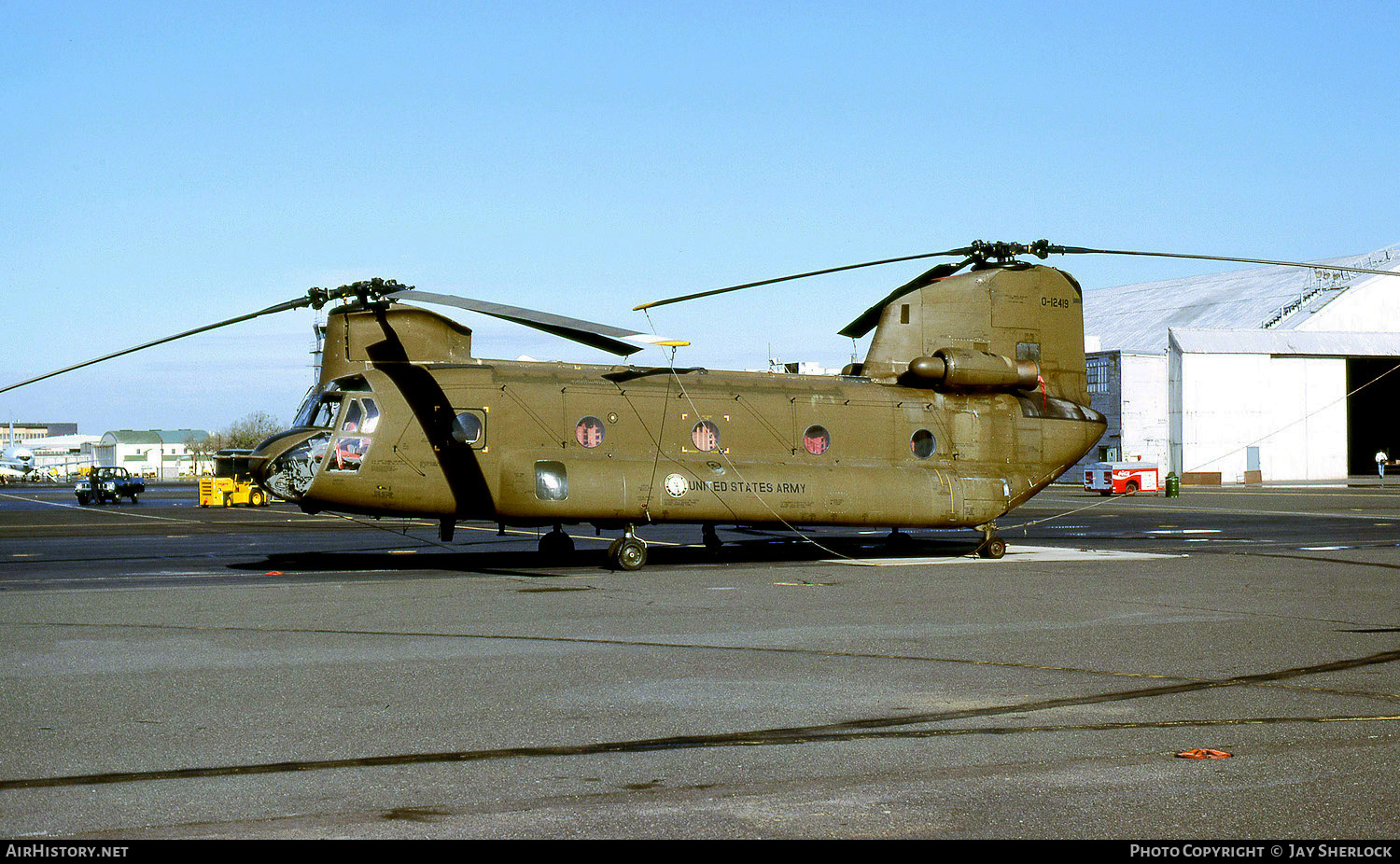 Aircraft Photo of 61-2419 / 0-12419 | Boeing Vertol CH-47A Chinook (114) | USA - Army | AirHistory.net #429721